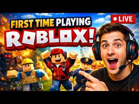Playing Roblox for the FIRST TIME 😱 | Noob Gameplay LIVE