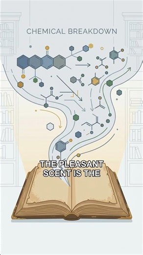 Why does old paper smell so good?