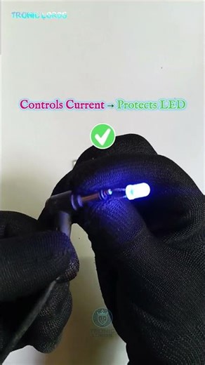 Stop Burning LEDs! Use This Simple Trick 💡 (Beginner Electronics)