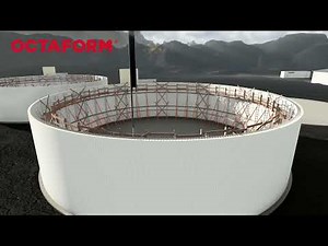 Octaform Aquaculture Tank Installation (Animation)
