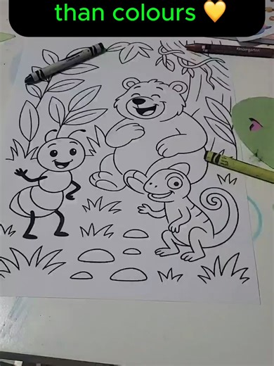 A coloring page that teaches confidence? 🎨💛 Every “whoops” adds something new — and that’s what GiggleBright Jungle ABC is all about. Click the link in my bio to join the Jungle Club 💛 #GiggleBrightJungle #Whoopsology #ParentTok #KidsBooks #PositiveParenting #ChildConfidence #LearningThroughPlay