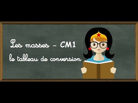 Les masses (2) - CM1