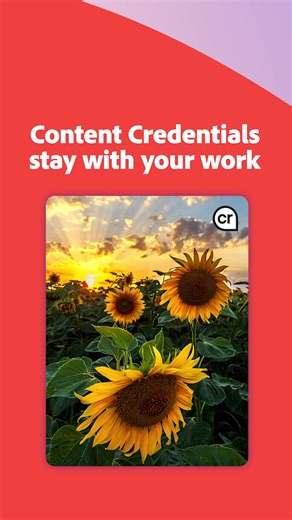 Adobe Content Authenticity has entered the room. ✨ Attach your information to anything you create with Content Credentials, and it will stay with your work anywhere it goes online. Learn more about this global industry standard and how you can join the beta at the link in bio.