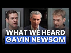 What Gavin Newsom told us about Trump, Kamala Harris, and 2028 | The Axios Show Recap