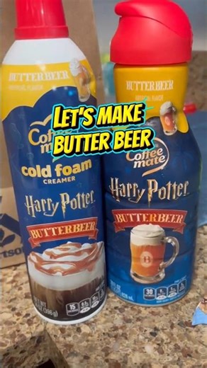 Trying Butterbeer at Home ✨ Kids Are OBSESSED 😍