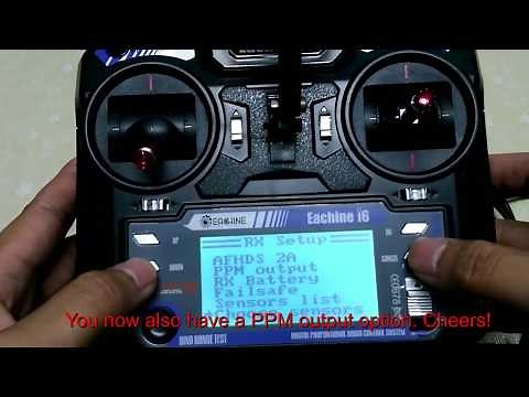 Install Original Flysky FS-I6 Firmware on Eachine I6 Transmitter (Banggood)