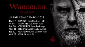 314 reactions · 70 shares | We can't wait to bring songs from our new album Kvitravn plus so much more to the UK in March. Support comes from Jo Quail. Last remaining tickets on sale now | Wardruna | Facebook