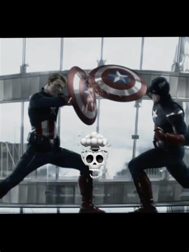 Captain America vs Captain America 💀 #shorts #captainamerica