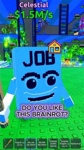 DO YOU LIKE THIS BRAINROT? LIKE AND SUBS IF YOU DO😜 #roblox #escapetsunamiforbrainrots #brainrot