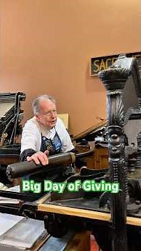 Howard prints to show support for Sacramento History Museum on the Big Day of Giving on May 7, 2026