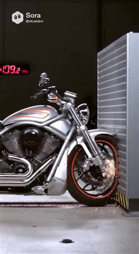 Harley-Davidson V-Rod 2002 Crash Test Results