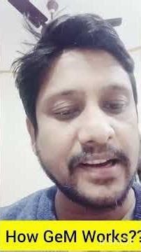 How GeM Works ??? #gembyab #shorts