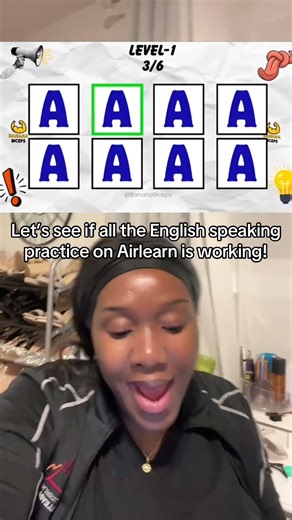 Airlearn taught me this, now it’s time to prove it 😭 One take, no cuts, real-time reactions only.