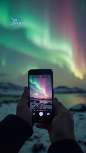 How to Photograph the Aurora With Your Phone? #space #astrophotography