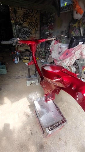 candy red #candy #red #bengkel #painting #indomodifikasi #shortsvideo