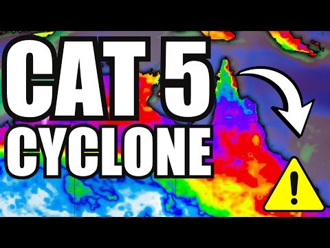 ⚠️ SEVERE Storms QLD TODAY + Cat 5 Cyclone WARNING WA Next Week