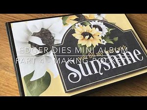 Simple Mini Album Part 4 - Die Cut Pockets