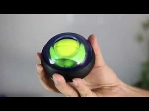 Wrist Roller Ball Gyroscope Arm Hand Exercise Force Strengthener