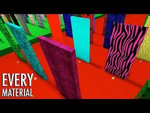 Ranking EVERY BLOXBURG MATERIAL!! • Roblox