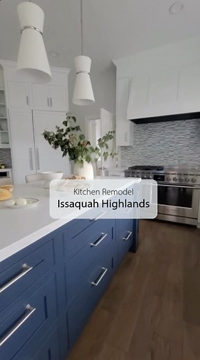 In the Issaquah Highlands, subtle details make the difference—from the soft movement of natural light to a hidden entertaining nook complete with a built-in wine fridge. Every element is crafted for beauty, balance, and effortless living. Styling by: Teressa Johnson Studio #NuanceInteriors #IssaquahHighlands #LuxuryKitchenDesign #WellnessInteriors #LegacyHomes | Nuance Interior Design Showroom