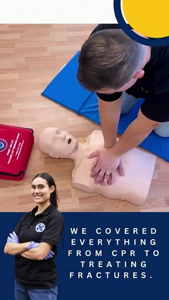 Our first aid course in Calgary covered CPR, fracture care, and more