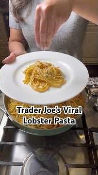 Trader Joe’s Viral Lobster Pasta | Budget Friendly | #easyrecipe