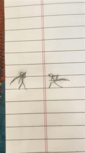 flipbookfight🤜🤛🏻#youtubeshorts #art#flipbook #shorts😮‍💨