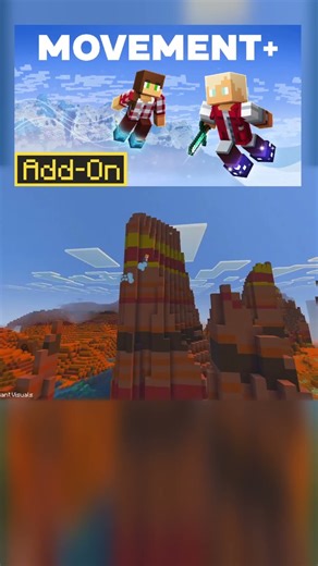 Movement+ Add-On #addons #addonminecraft #minecraftbedrock #minecraft