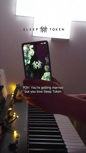 Imagine Sleep Token Euclid as your wedding entrance #piano #wedding #weddingentrance #brideentry #brideentrance #bridalmarch #sleeptoken #euclid