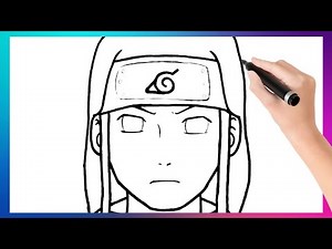 Como dibujar PASO A PASO A NEJI -How to draw Neji Hyuuga step by step │Naruto