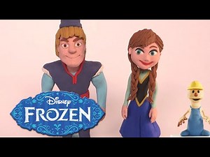 Anna and Kristof - Frozen | PLAY DOH | PLAY with CLAY