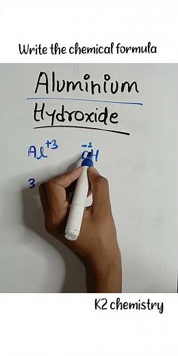 write the chemical formula for aluminium hydroxide l aluminium hydroxide formula l