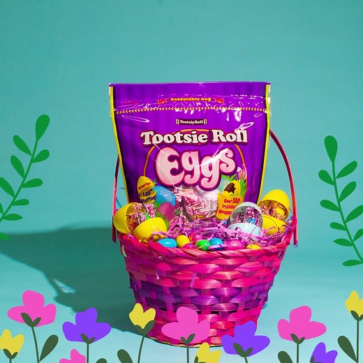 Tootsie Roll Eggs are Perfect for Easter Baskets! | Tootsie Roll