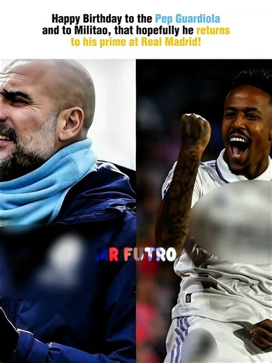Guardiola & Militao Birthday 🙌🔥
