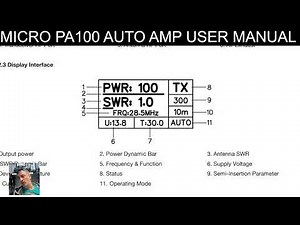 MICRO PA100 AUTO AMP USER MANUAL