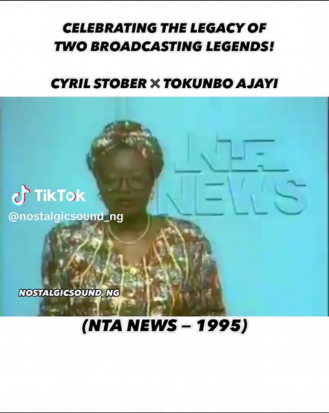 NTA Network News with Cyril Stober and Tokunbo Ajayi - Veteran Broadcasters
