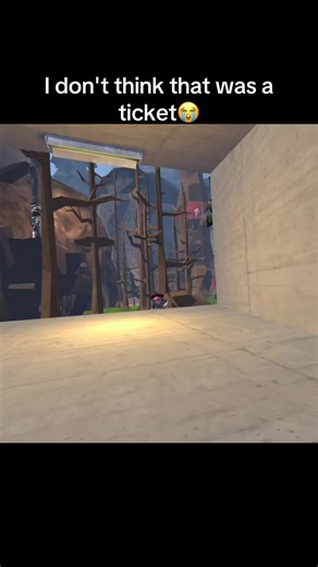 Comedic Ticket Scanning Moment Caught on Camera