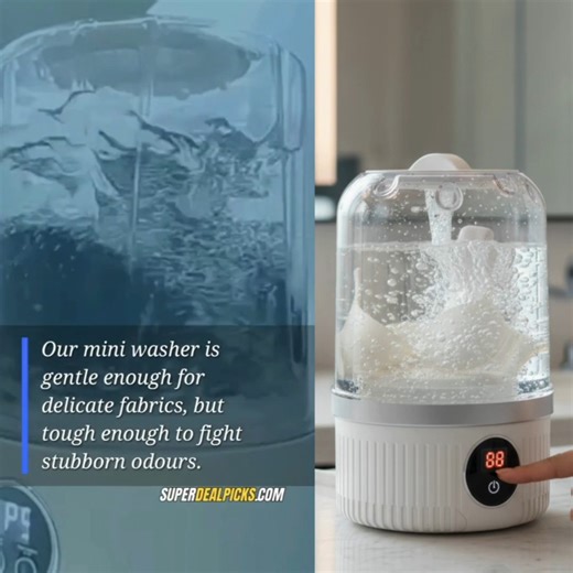 퐏퐞퐫퐟퐞퐜퐭 퐟퐨퐫 퐌퐨퐦퐬, 퐓퐫퐚퐯퐞퐥퐥퐞퐫퐬 & 퐒퐭퐮퐝퐞퐧퐭퐬 Forget boring gifts. Get something useful. A compact portable washer. They will thank you everywash day! #practicalgifts #BirthdayGiftIdeas #CoolGadgets | Superdealpicks.com | Facebook