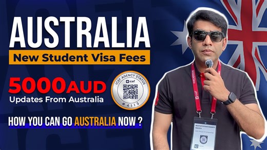 Australia Student Visa Now 5000 AUD | 2025 Update How to Apply Step-by-Step to Study in Australia . . . In this insightful video, Mr. Azeem Qasim, CEO of Edify Group, walks you through everything you need to know about the Australia Student Visa fee and the application process for 2025. He shares the latest updates, how to budget for your visa, and a step-by-step guide on how to apply for an Australian Student Visa. Whether you're aiming to study at top universities in Australia or simply need g