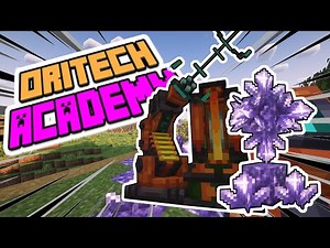 EP 4 - Bio Power! Minecraft Oritech Academy EP 4 - Enderic Laser, Budding Amethyst, Fluxite!