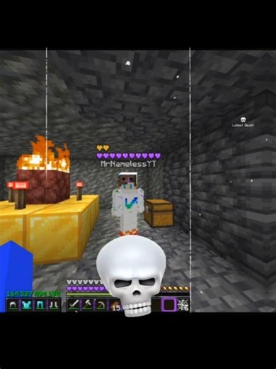 MrNamelessYT Broke Minecraft Physics ☠️ #minecraft #minecraftshorts