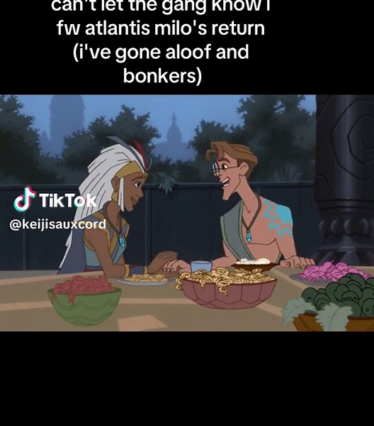 I LOVE KIDA AND MILOS RELATIONSHIP IN THE SEQUEL WHY DOES THE MOVIE HAVE TO SUCK UGH #atlantis