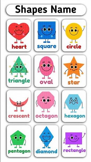 Learn Shapes for Kids, Fun and Educational Video