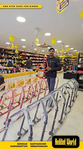 The Helmet World on Instagram: "Paddock Stand Just ₹1250 Only 🔥 🔥 Onam Special Deal Ride smarter this festive season 🚴‍♂️ Get your Paddock Stand at ONLY ₹1250 with our exclusive Onam discount 🎉 ⚡ Limited Stock – Hurry before it’s gone 🏍️ Available only at The Helmet World #paddockstand #paddockstands #thehelmetworld #helmet #helmetlovers"