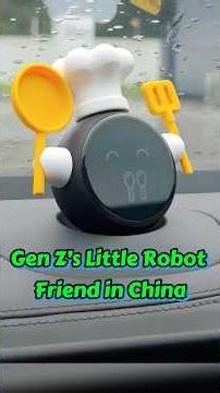 Gen Z’s Little Robot Friend in China #chineseculture #robot #evcar #aitechnology #learnchinese #genz