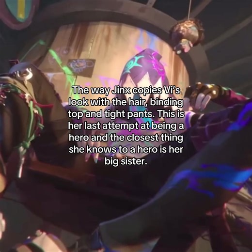 Arcane just keeps getting better and better everyday!! | Credits to @✂️. *. ⋆ ˚ ༘♡ ✂️. *. ⋆ ˚ ༘♡ for the text on her post about the same thing!!:) | #jinx #jinxarcane #arcane #viarcane #fyp