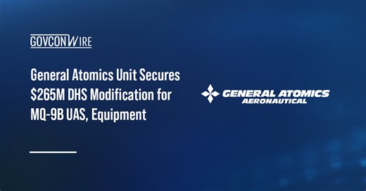 General Atomics Secures $265M DHS Modification for MQ-9B UAS