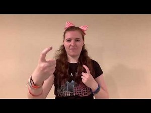 Signing Ice Skating In ASL (American Sign Language).