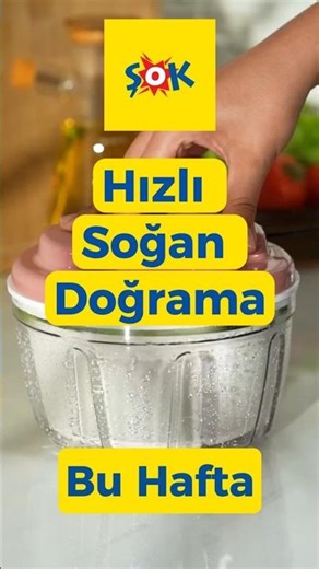 Soğan Doğrama Derdine Son! İpli Rondo İle Saniyeler Sürer