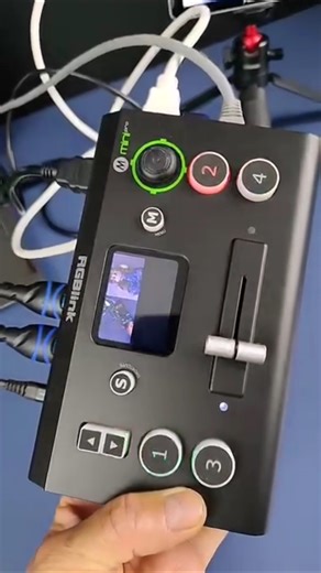 Portable Video Switcher ❤️ RGBLink Mini Pro V3 #shorts #tech #videoswitcher #shortvideo #livestream